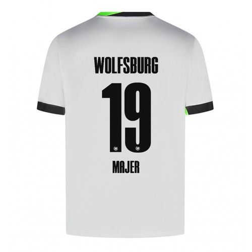 Wolfsburg Lovro Majer #19 Rezervni Dres 2024-25 Kratak Rukav